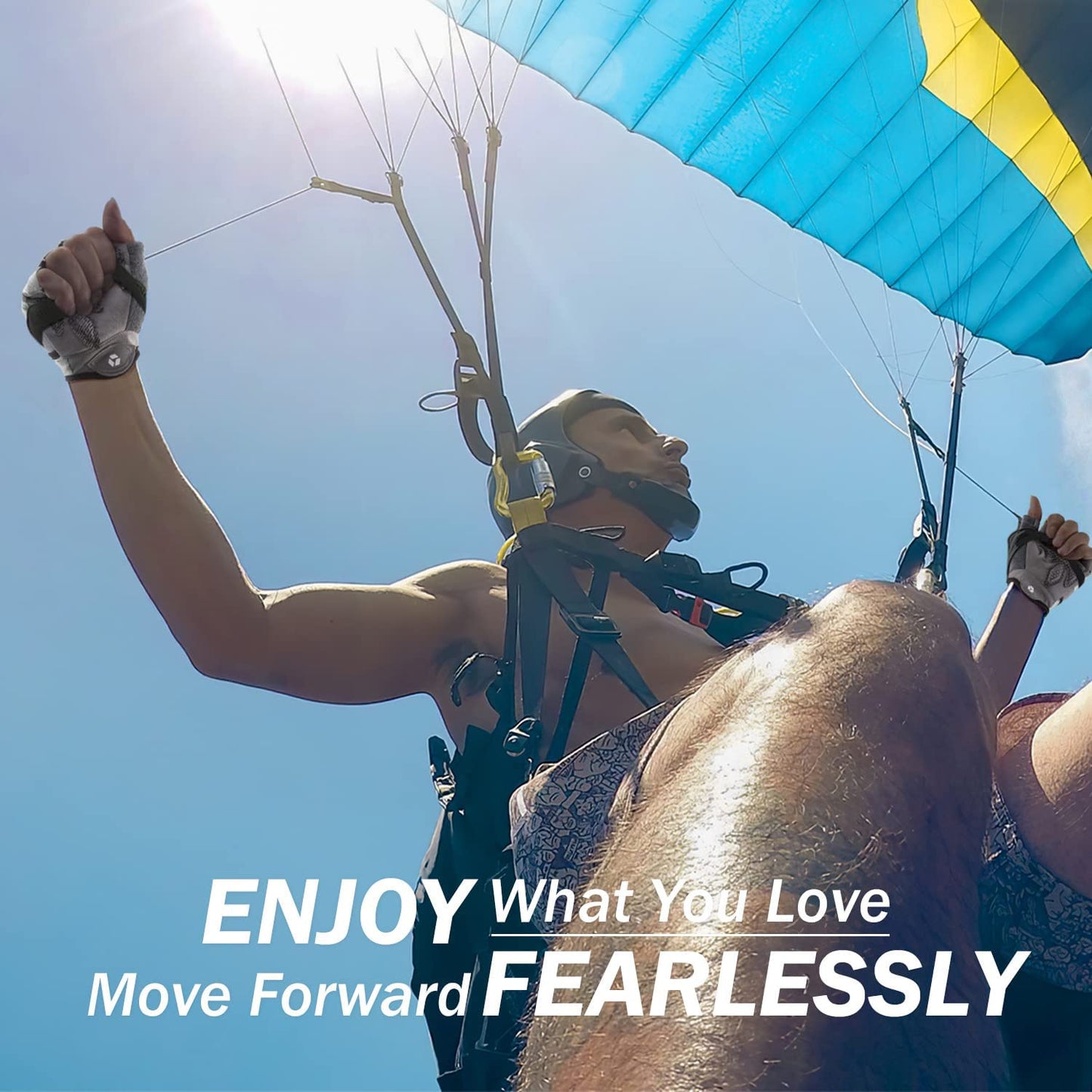 Freedom Workout Gloves - Fingerless Knuckle Weightlifting Gloves with Curved Open Back for Powerlifting and Gym Use for Both Men and Women