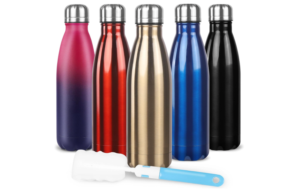 Stay Cold, No Leaks 💧❄️ — Premium 17 oz Stainless Steel Bottle