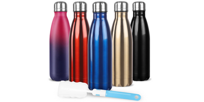 Stay Cold, No Leaks 💧❄️ — Premium 17 oz Stainless Steel Bottle